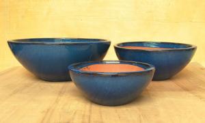 Buy cheap Outdoor Ceramic Pots, Ceramic Planter, Glazed Pots, Flower Pots, Garden Flower Pots GW1177 Set3 product