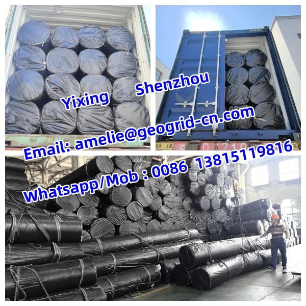 Width 4M Permeability 300g PET Nonwoven Geotextile Fabric Drainage Separation Reinforcement Soft Soil
