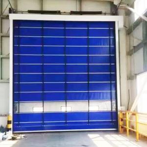 Buy cheap PVC Stacking Garage Doors Fast Rolling Shutter Industrial Folding Door product
