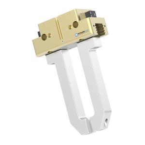 High Temperature-Resistant Multi-Tooth Guided Pneumatic Gripper with Long