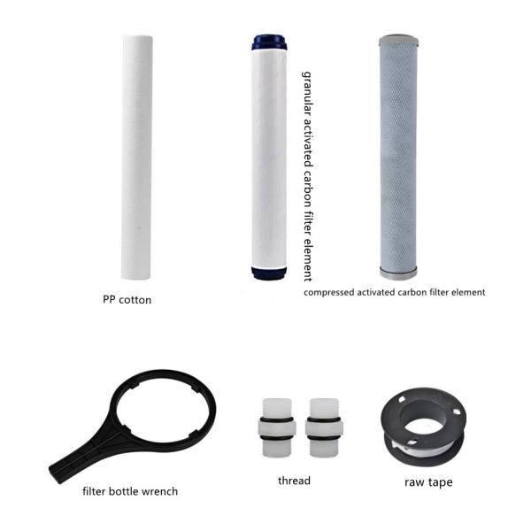 20inch Three Stage Water Purifier Pre Filter For Whole House Water Purification