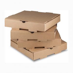 Buy cheap Rectangle CMYK Color Printing Food Container Paper Box Kraft Paper Pizza Box product