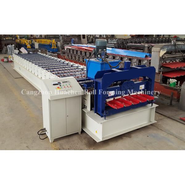 Automatic Glazed Tile Cold Roll Forming Equipment With PLC Control System