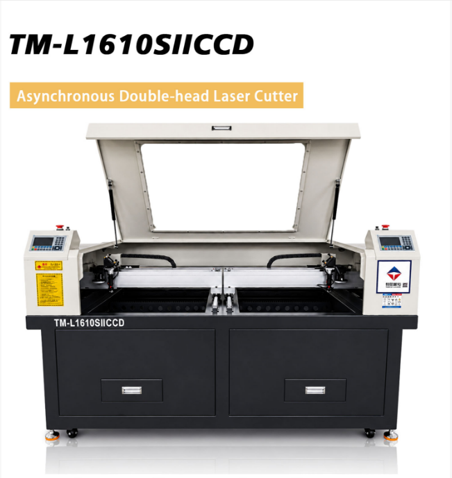 Asynchronous Dual-Workstation Laser Cutter