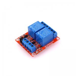 China 2-Way 12V Relay Module Relay Expansion Board Development Board Supports High And Low Level Touch on sale