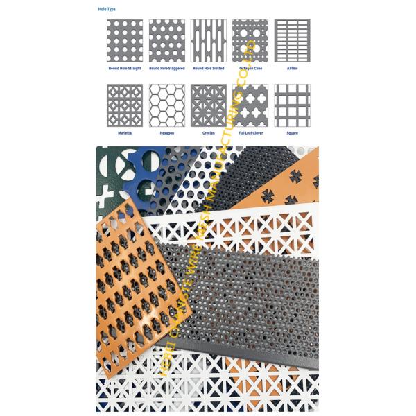 Slotted Gutter Leaf Guards Screen Decorative Perforated Sheet