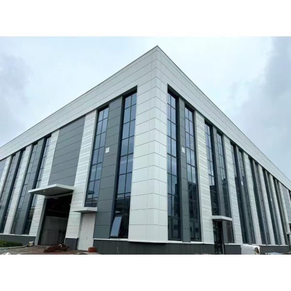 Hot Dipped Galvanizing Surface Metal Structure Warehouse with Steel Main Frame