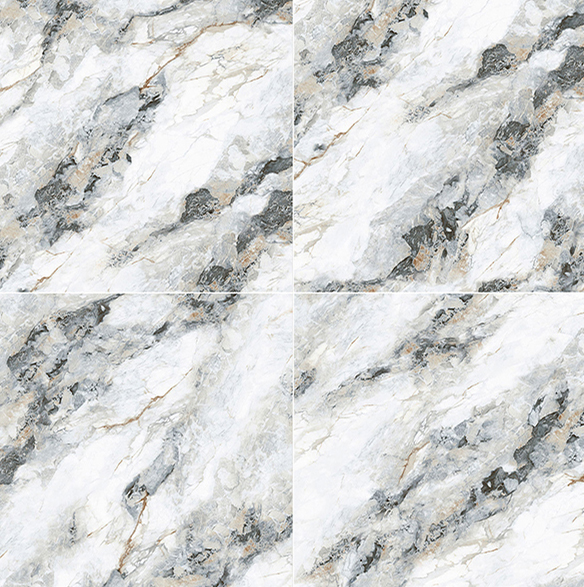 Eco-friendly 1000x1000mm Indoor Floor Polished Luxury Stone Tiles For Dining Room and Bedroom 3 Styles