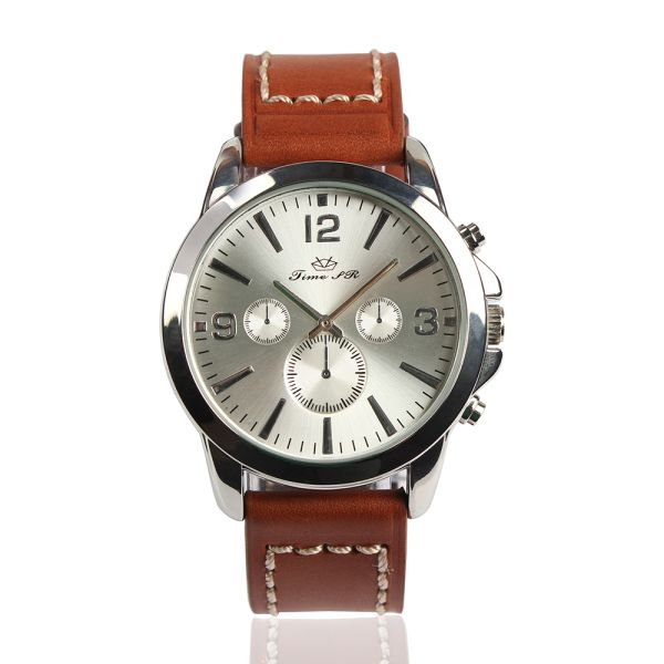 Timeless Silver-Plated Quartz Watch for Executive Wholesale