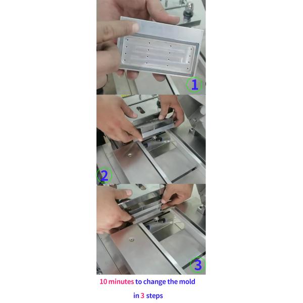 Blister Packing Machine For Tablet Pills Capsule Plates Aluminum Pvc