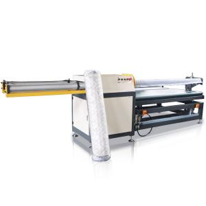 Buy cheap Semi Automatic Mattress Rolling Machine Mattress Manufacturing Machines product