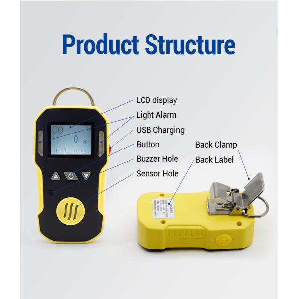 High Durable Oxygen Gas Detector With Micro Control Technical Easy To Operate