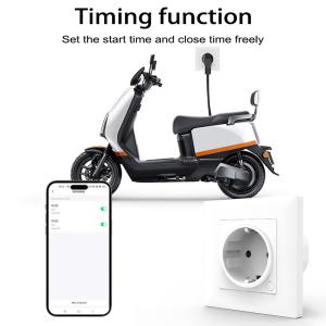 Mtering Zigbee Wall Socket Intelligent 16A Smart Socket