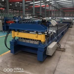 Buy cheap Color Steel Corrugated Roofing Wall Iron Sheet Making Metal Sheet Roll Forming Machine product