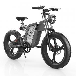 China 48v 14ah 1000w Fat Tire Ebike Men'S Electric Bicycle 150kg safe loading on sale