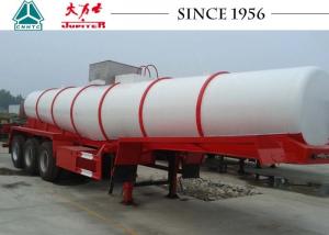 Buy cheap Durable Sulphuric Acid Tanker Trailer 3 Axles 30-40 Tons Capacity product