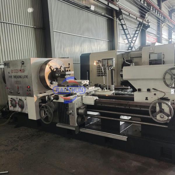 Buy cheap QK1332 CNC Pipe Threading Lathe Machine 320mm Max Threading product