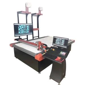 Buy cheap Panel Sandwich Acoustic Insulation Roll Cutting Machine with Blue Frame Silver Case and CNC Control product