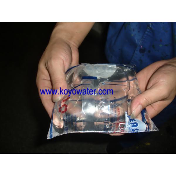 175ml back seal ice pop bag water juice filling packaging machine