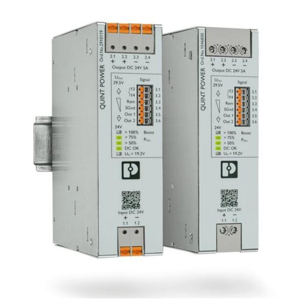 New and Original Phoenix 2905489 Uno-Diode/5-24DC/2X10/1X20 - Redundancy Module for Demanding Ambient Conditions