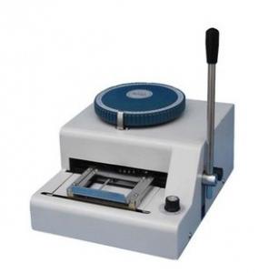 Buy cheap Manual bank cards code printer / Convex Code Printer / PVC Card Embossing Machine product