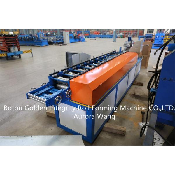 Colored Steel Roller Shutter Door Making Machine ISO9001 CE Standard
