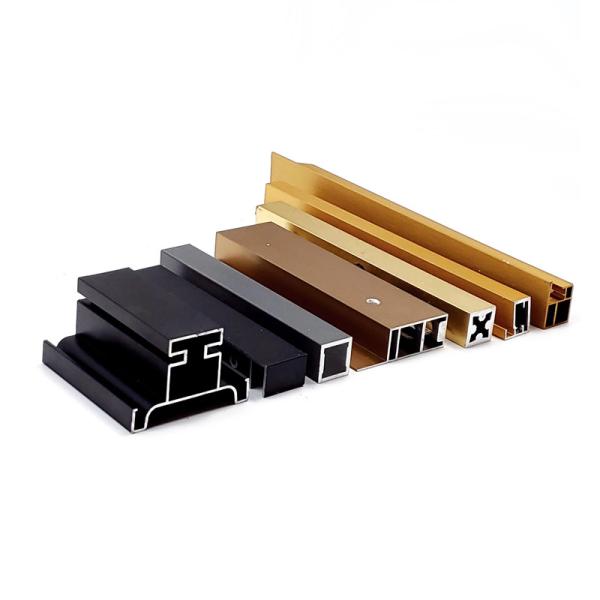 6063 Aluminum Frame Windows Extrusion Profile Custom Furniture Hardware