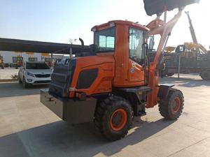 Buy cheap 2021 new small front wheel loader with quick hitch ET912 0.5ton load compact loader price product