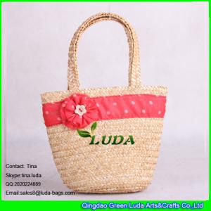 China LUDA new cute straw bag, diagonal packed mini beach bag phone key chang bag on sale