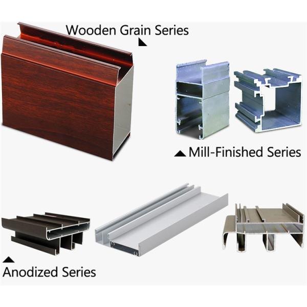 Top Anodized Aluminum Extrusion Profiles for Casement Door
