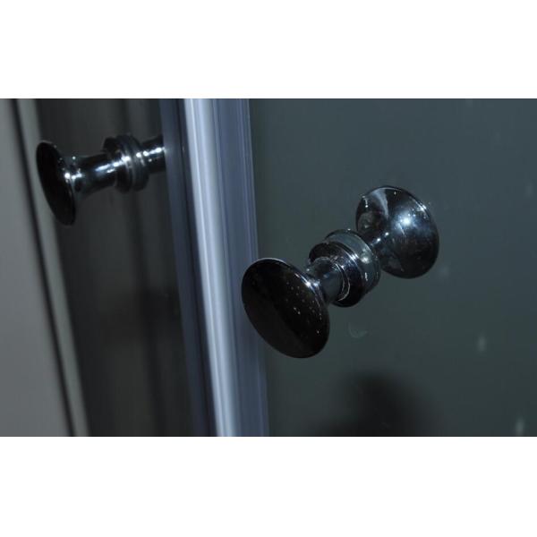 Silver Profiles Replacement Curved Corner Shower Units Enclosed Shower Room