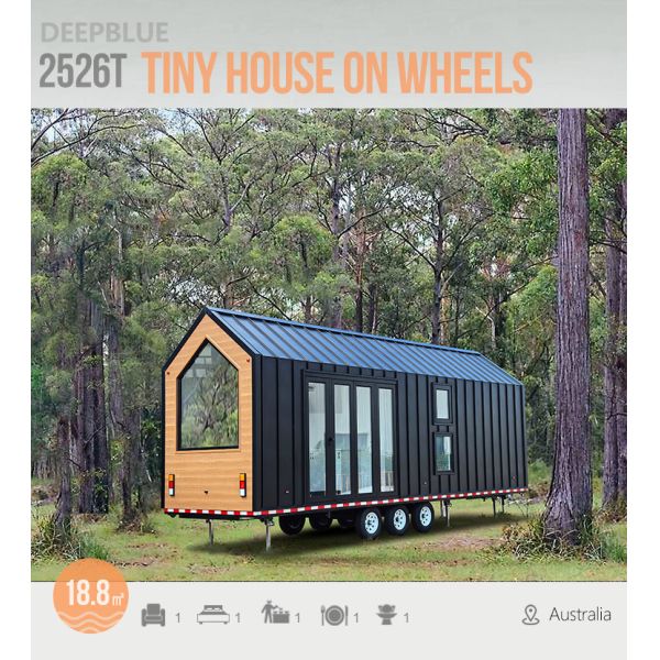 Prefab House CabinSmall Trailer Homes: Prefab Light Steel Tiny House Models