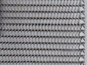 Stainless Metal Architectural Wire Mesh Conveyor Belt Facade Decoration