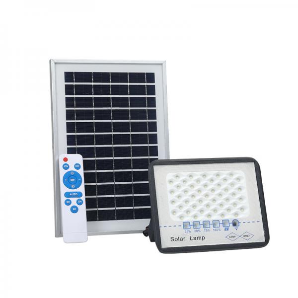 Quality 100W solar motion sensor flood light outdoor solar flood light with remote control flood light solar with switch for sale