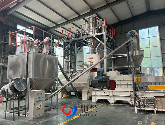 Plastic Mixing Machine PVC Mixer With Vacuum Conveying Dosing System