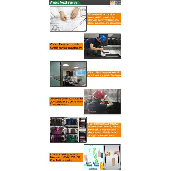 CD Hairline Titanium Gold 3D Laser SS 201 304 316 Decorative Stainless Steel Plate