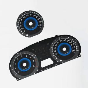 Customized Graphic Overlay Membrane Switch Panel For Automotive Multimedia