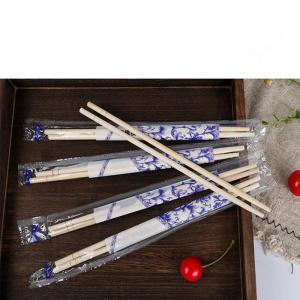 Buy cheap Portable Individually Wrapped Chopsticks Smooth Surface Custom Bamboo Chopsticks product