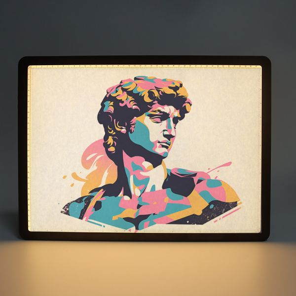 CE FCC ROHS Certified Rechargeable Cordless LED Light Box Dimmable Diamond Painting Tracing Board Indoor Outdoor Drawing Toys 48334530mm