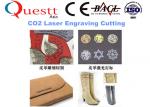 Plastic Laser Engraving Machine For Textile Cloth , 200W Laser Engraving