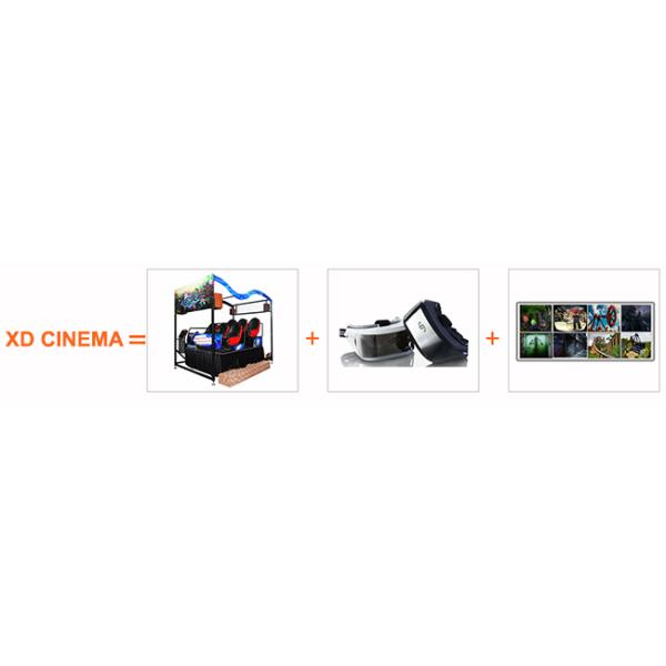 Interactive 6 / 9 Seat Rain Wind VR XD Theatre Home Theater System