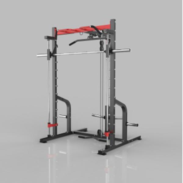 Adjustable Squat Rack Barbell Strength Training Rack Home Gym Commercial Use Fitness Equipment