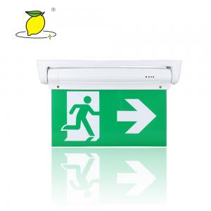 China LED Emergency Light Rechargeable LED Emergency Exit Sign on sale