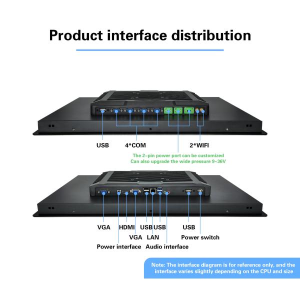 24" Touch Screen Digital Signage Player - Supports MP4/MPEG1/MPG2 Video Playback
