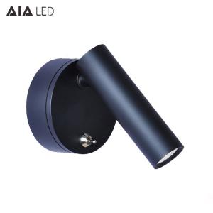 Buy cheap Nordic hotel  headboard wall light round surface mounted LED reading wall lamp bed wall light with switch product