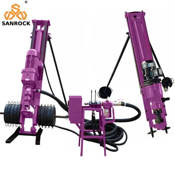 Hydraulic Borehole Deep Rock Drilling Rig Portable Pneumatic Mining Drilling Rig Machine