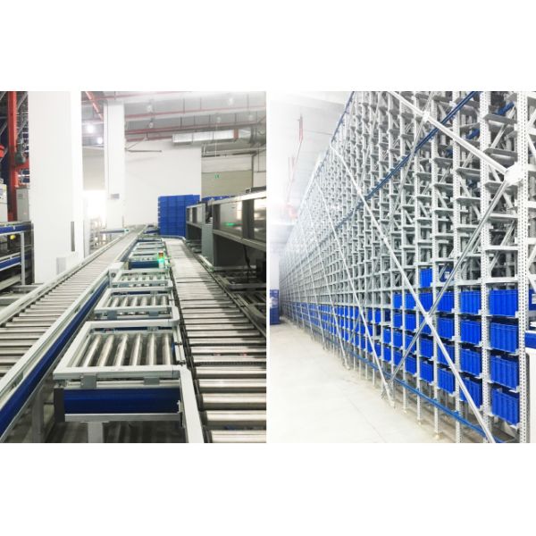 MiniLoad Stacker Crane ASRS Material Box Stacker Crane Automatic Storage and Retrieval System