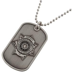 Buy cheap Hip Hop Pendant Dog Tag Chains Metal Army Gifts Silver Plated Engraved product