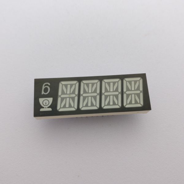 Customized Ultra Red/White/Blue 4-Digit 14-Segment Alphanumeric LED Display