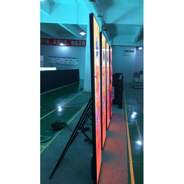 Digital Creative LED Poster Display Screen Standing Movable